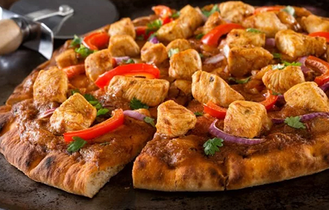 Flames Ballingry Peri Peri Chicken Pizza